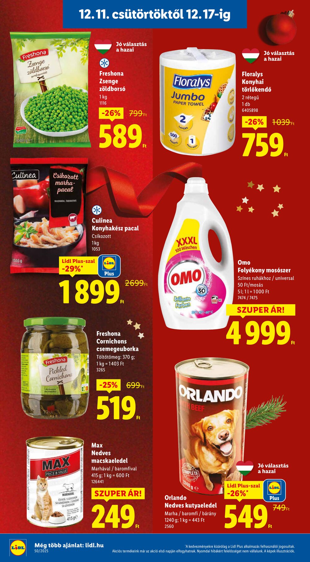 Lidl akciós újság 2025.12.11-től - 10. oldal.
