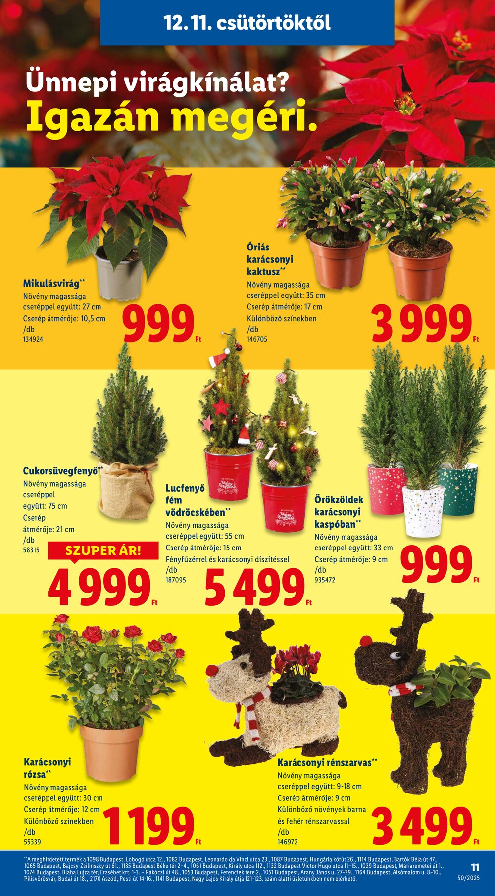 Lidl akciós újság 2025.12.11-től - 11. oldal.