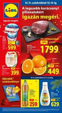 Lidl akciós újság 2025.12.11-től