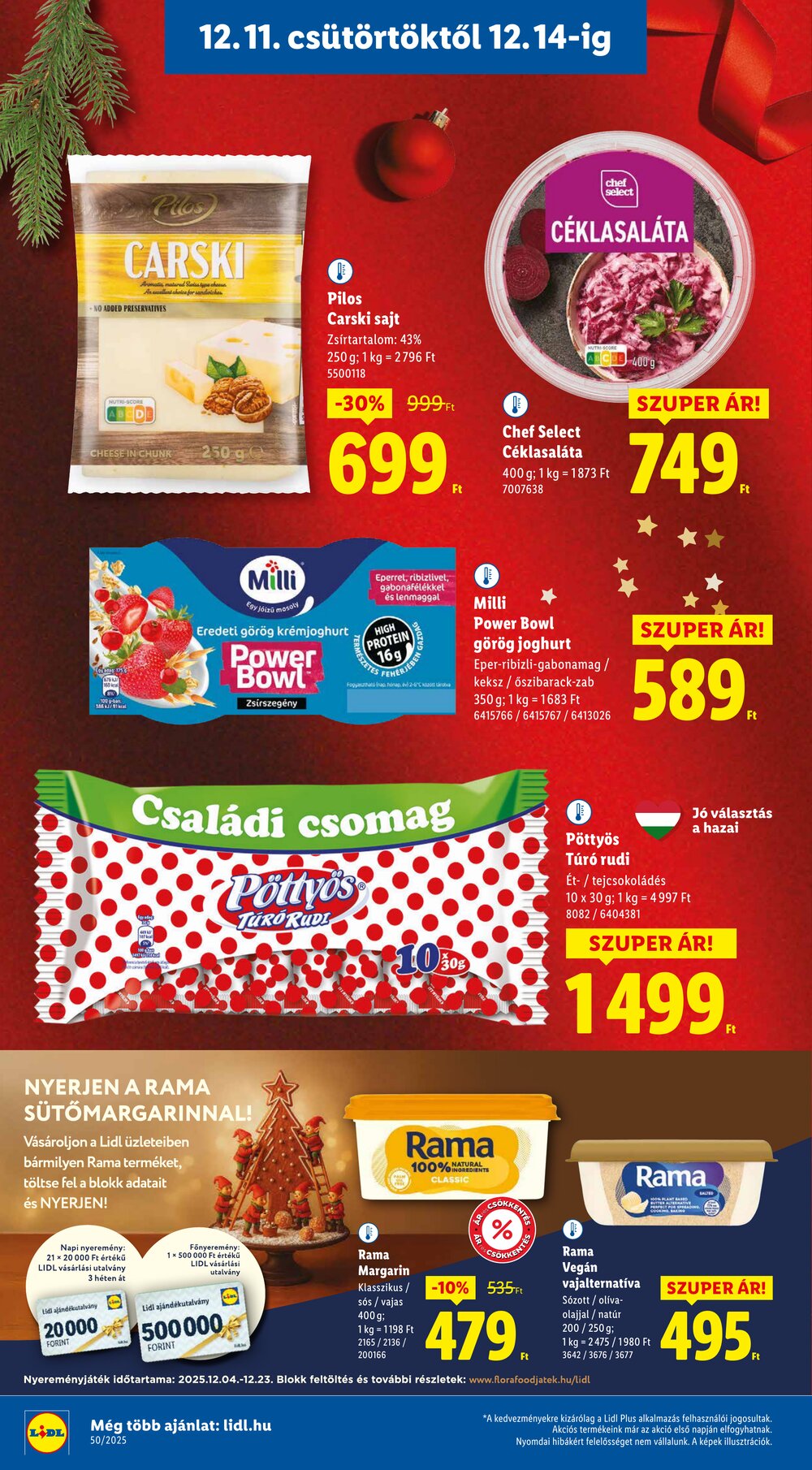 Lidl akciós újság 2025.12.11-től - 6. oldal.