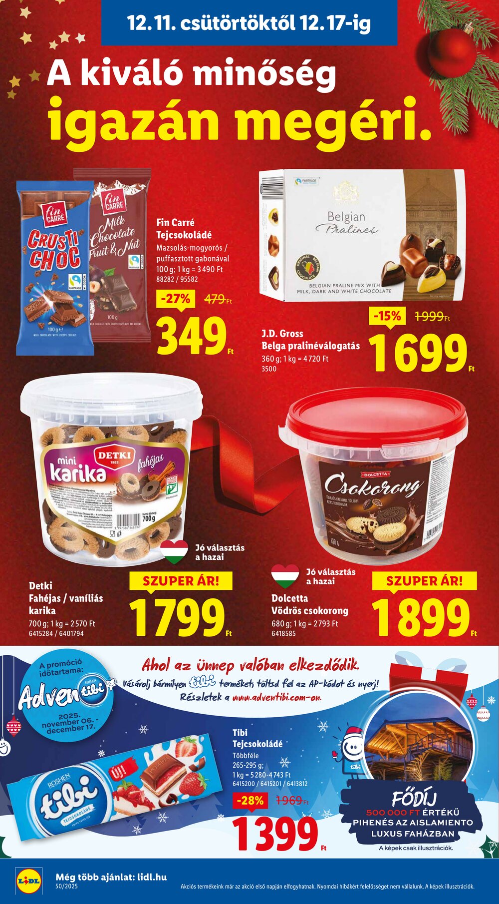 Lidl akciós újság 2025.12.11-től - 8. oldal.