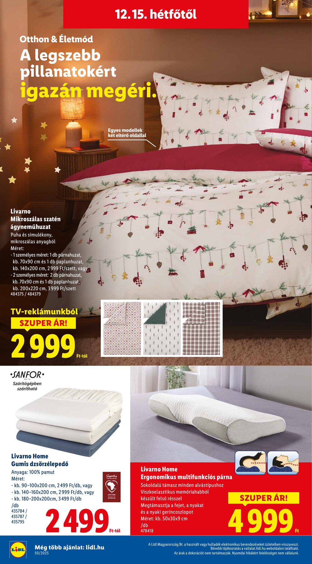 Lidl akciós újság 2025.12.11-től - 12. oldal.