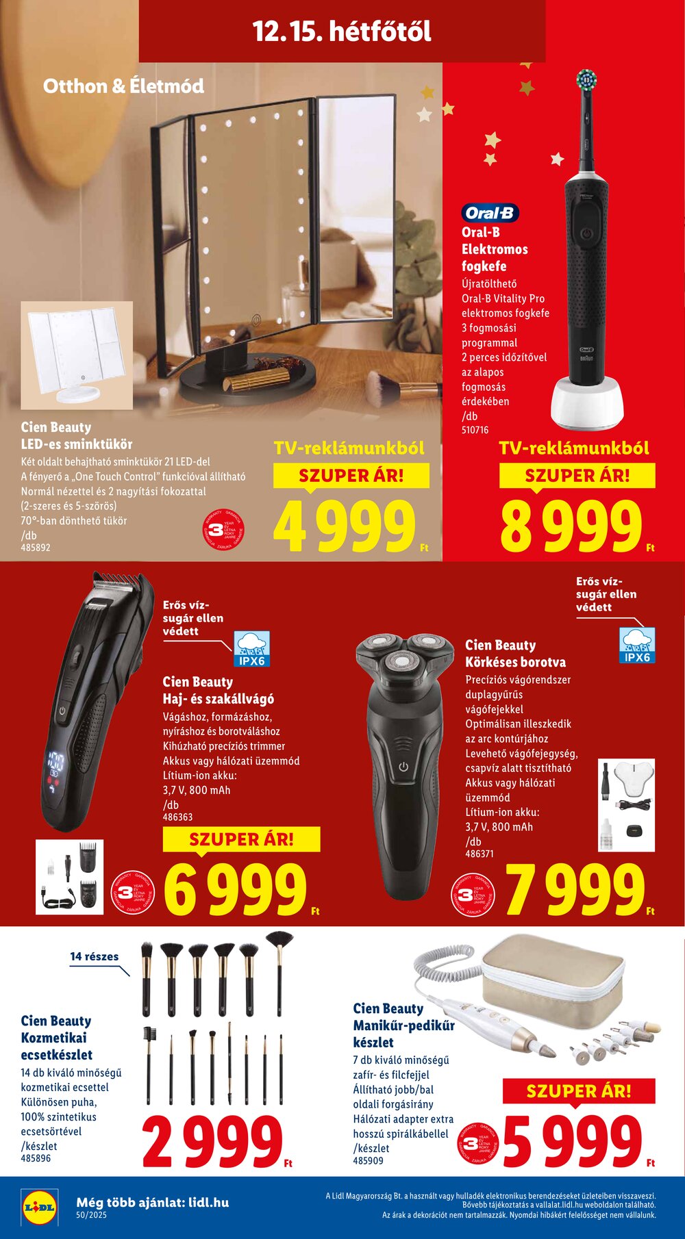 Lidl akciós újság 2025.12.11-től - 16. oldal.