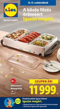 Lidl akciós újság 2025.12.11-től