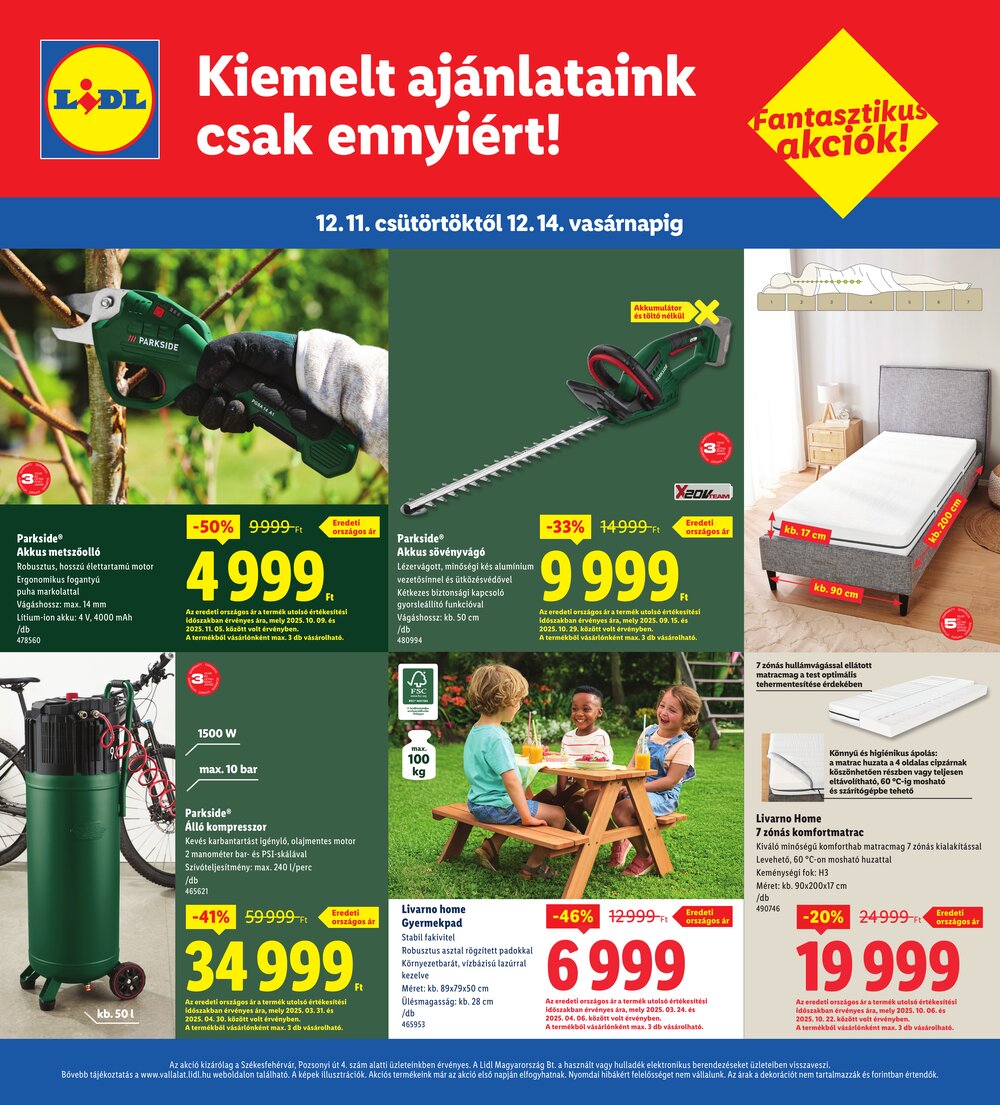 Lidl akciós újság 2025.12.11-től - 4. oldal.