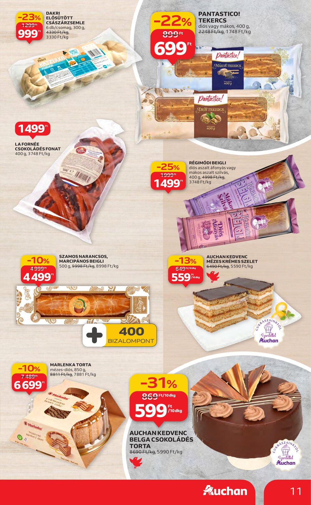Auchan akciós újság 2025.12.11-től - 11. oldal.