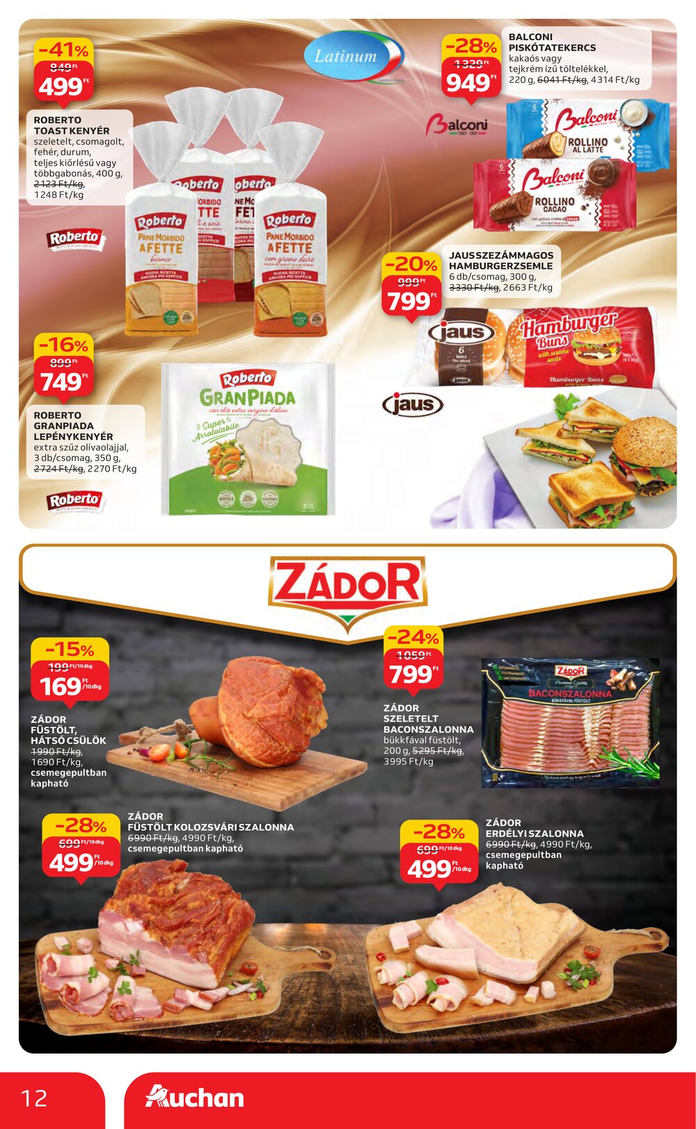 Auchan akciós újság 2025.12.11-től - 12. oldal.