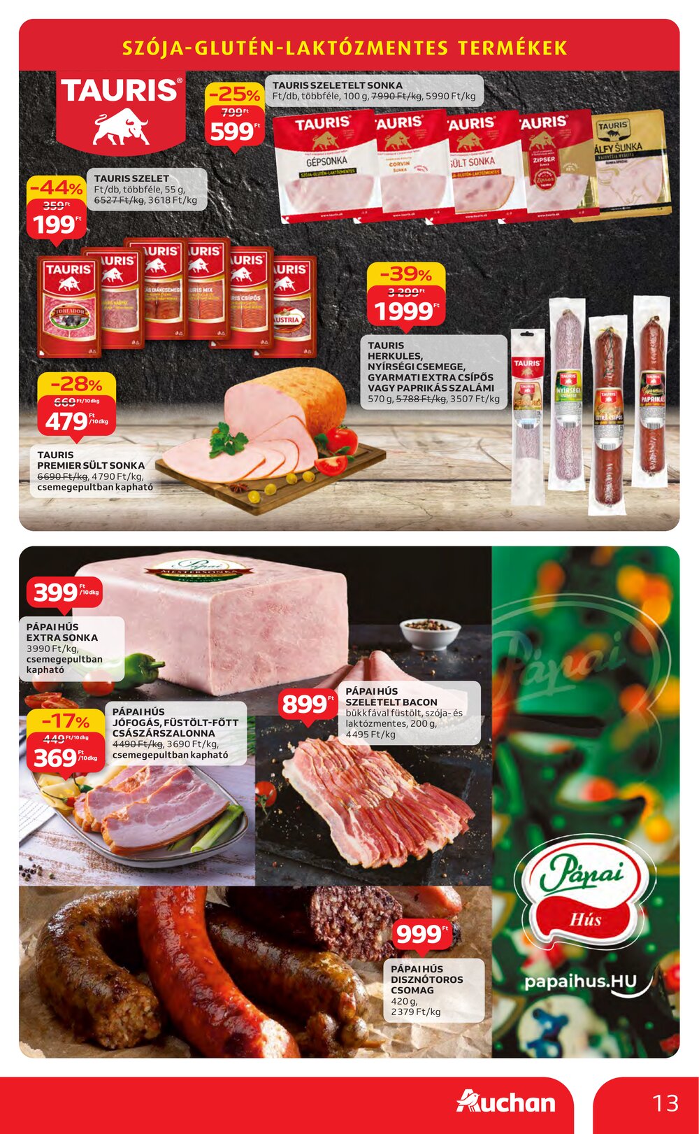 Auchan akciós újság 2025.12.11-től - 13. oldal.