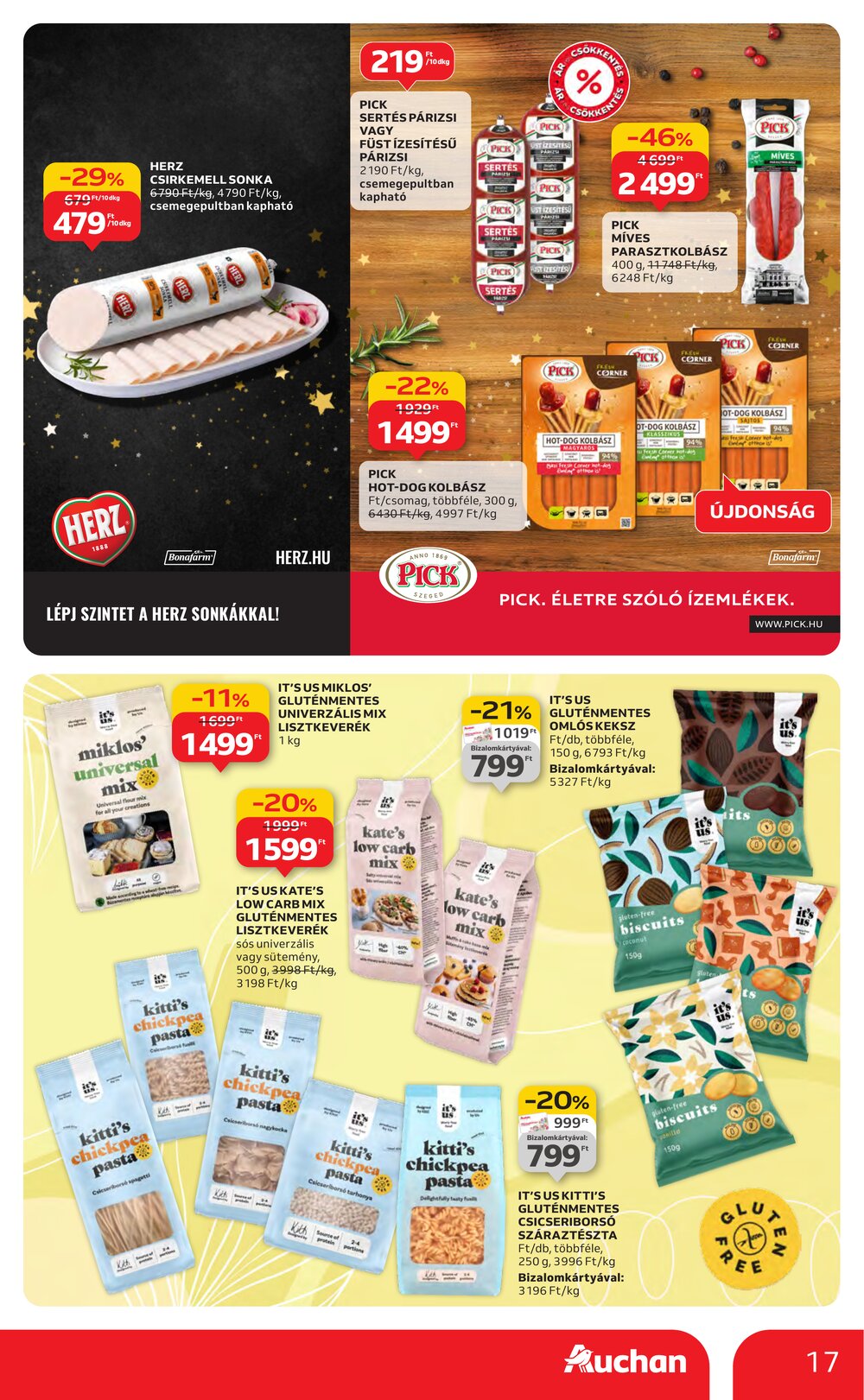 Auchan akciós újság 2025.12.11-től - 17. oldal.