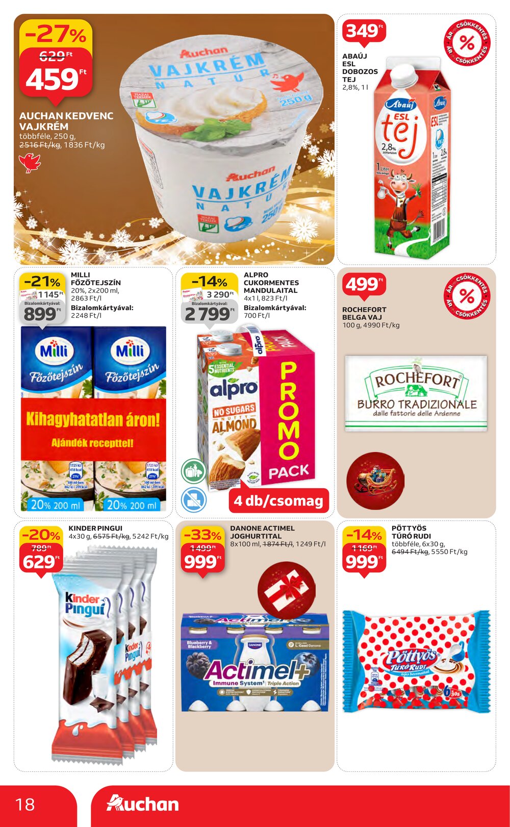 Auchan akciós újság 2025.12.11-től - 18. oldal.