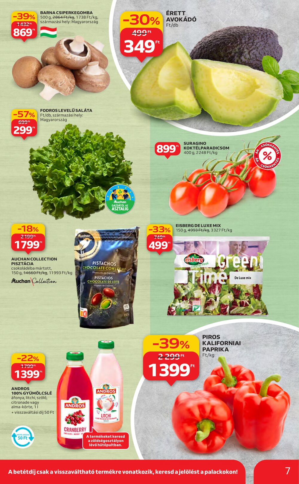 Auchan akciós újság 2025.12.11-től - 7. oldal.