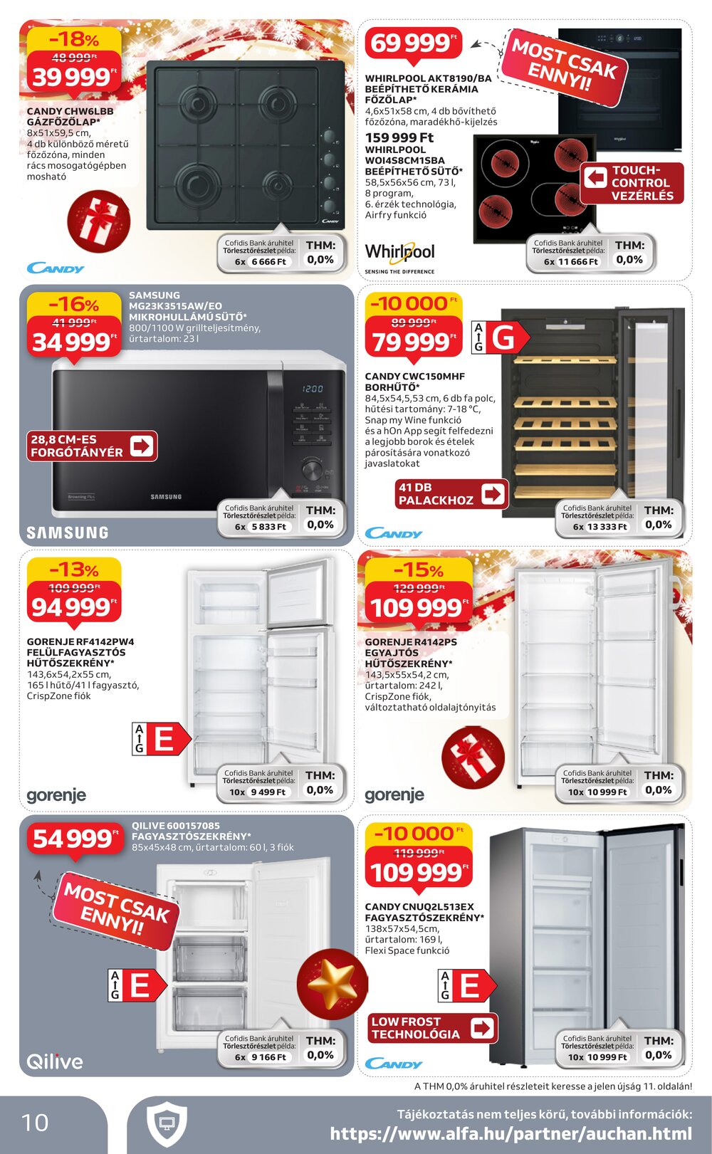 Auchan akciós újság 2025.12.11-től - 10. oldal.