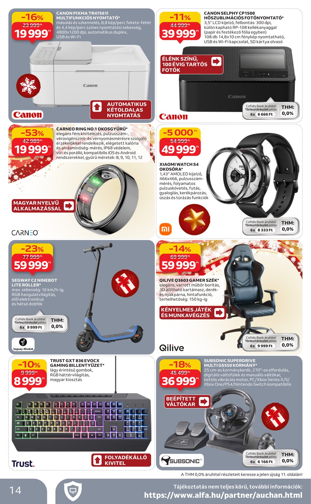 Auchan akciós újság 2025.12.11-től - 14. oldal.