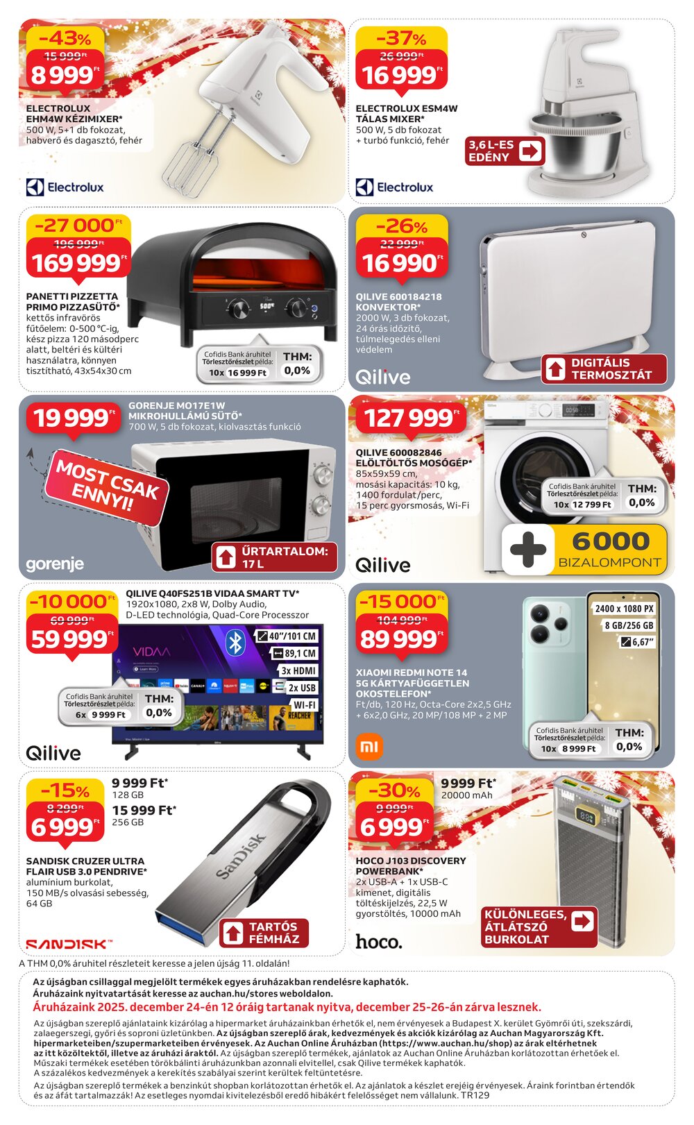Auchan akciós újság 2025.12.11-től - 16. oldal.