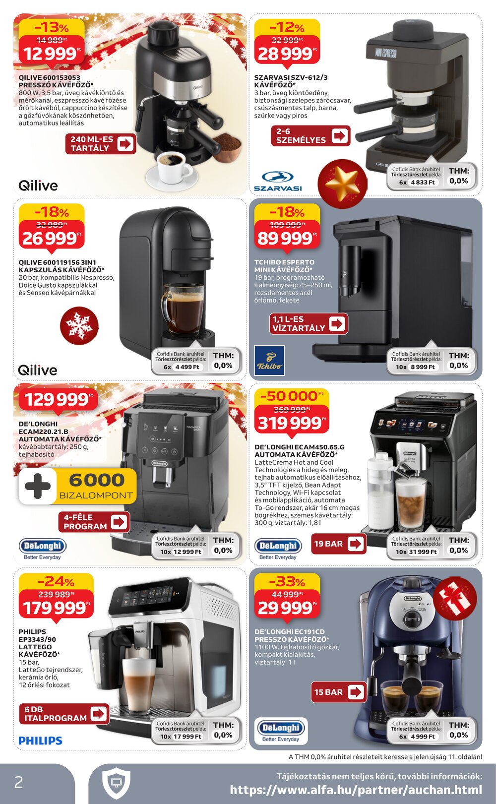 Auchan akciós újság 2025.12.11-től - 2. oldal.