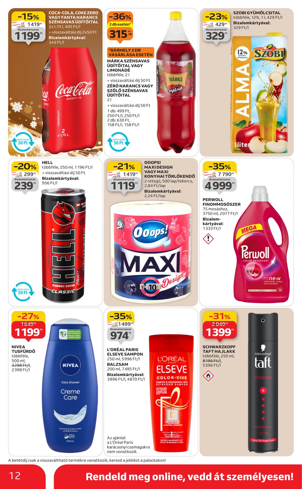 Auchan akciós újság 2025.12.11-től - 12. oldal.