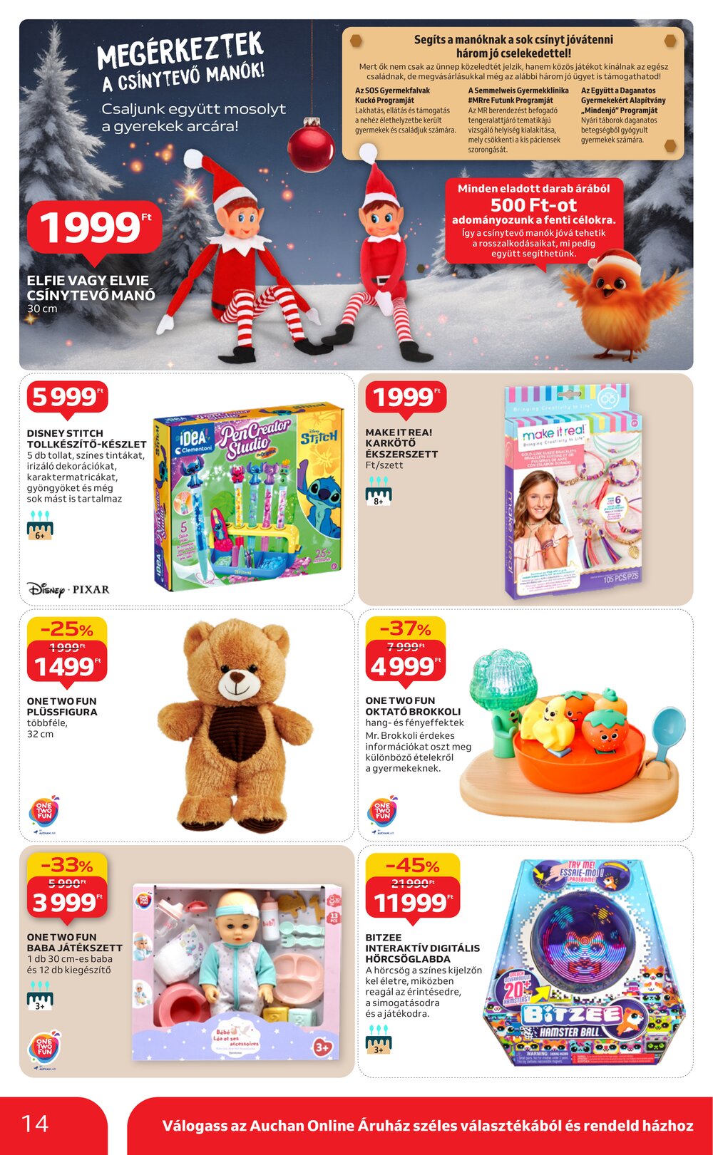 Auchan akciós újság 2025.12.11-től - 14. oldal.