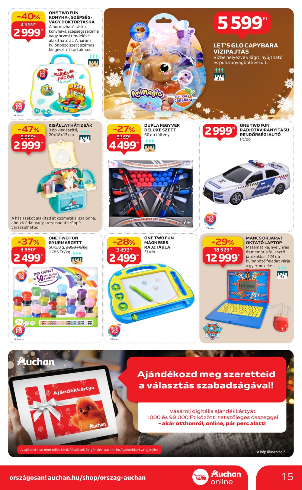 Auchan akciós újság 2025.12.11-től - 15. oldal.