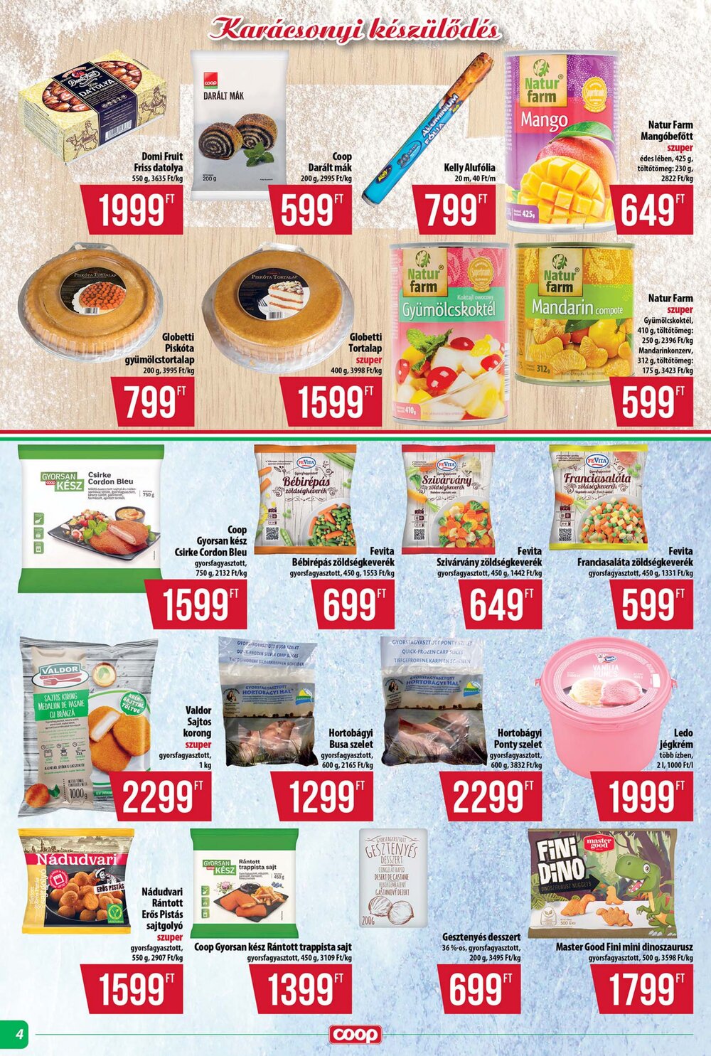 Coop akciós újság 2025.12.11-től - 4. oldal.