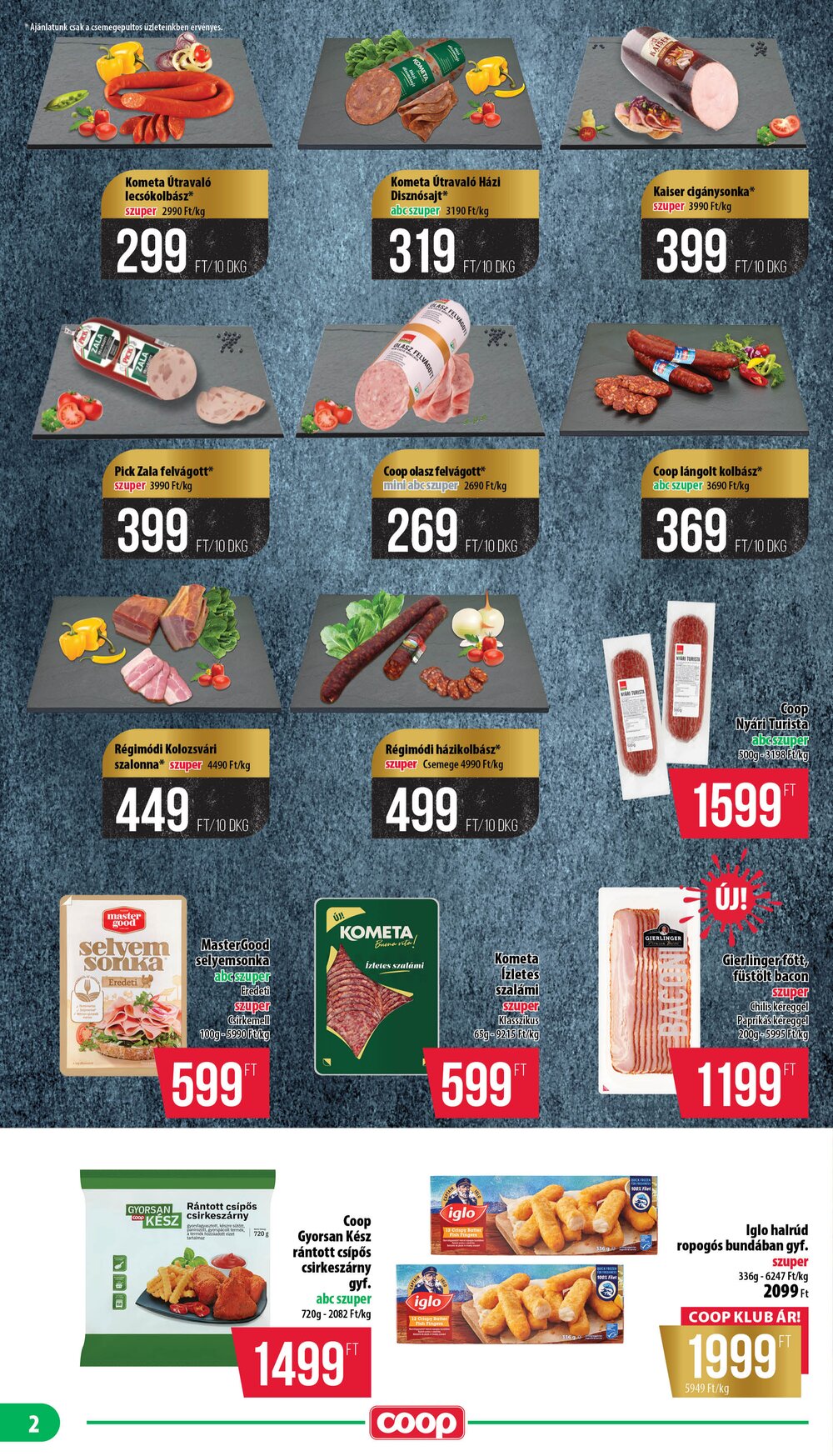 Coop akciós újság 2025.12.11-től - 2. oldal.