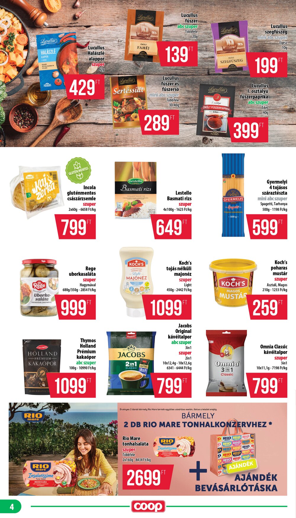 Coop akciós újság 2025.12.11-től - 4. oldal.