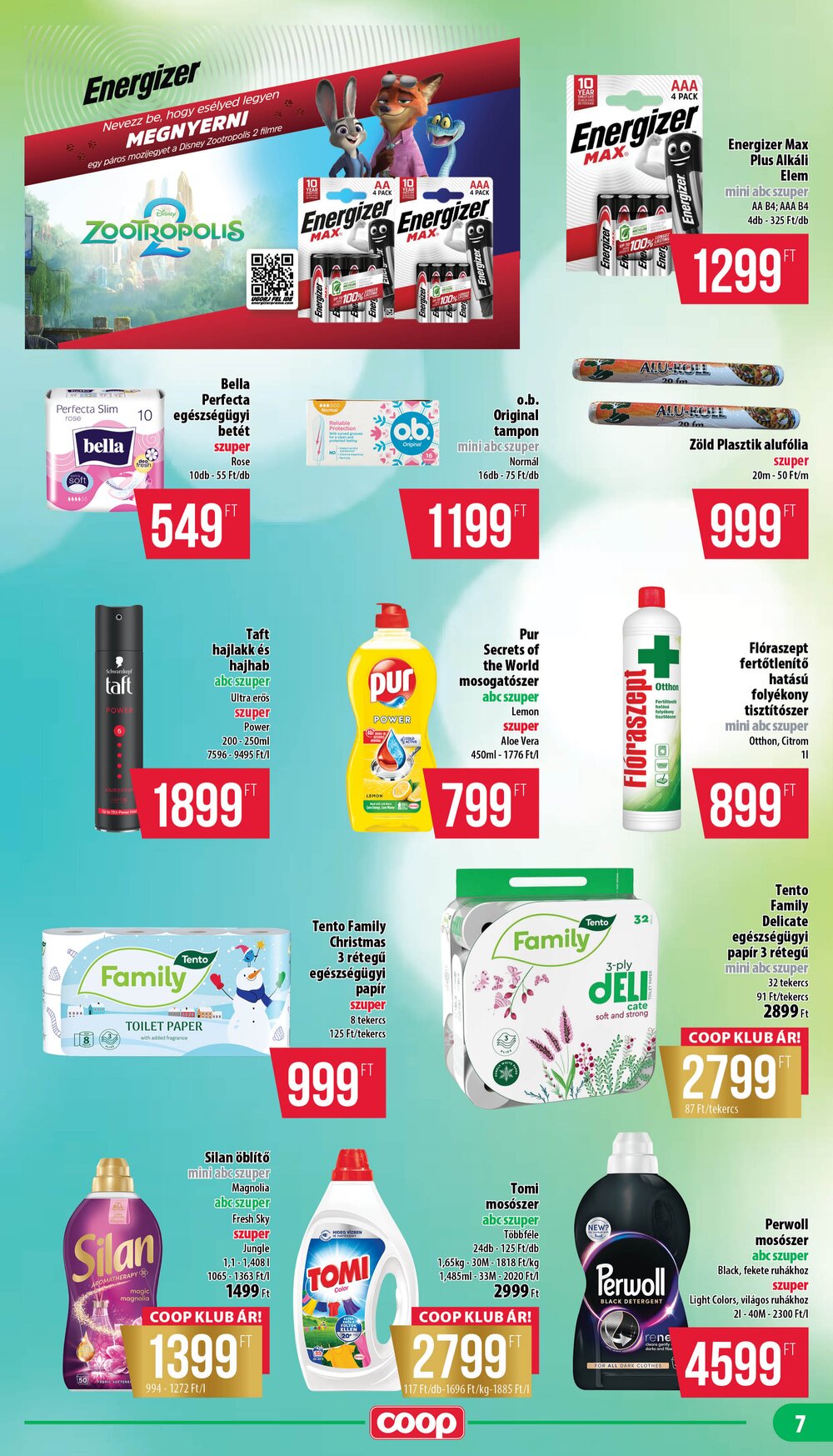 Coop akciós újság 2025.12.11-től - 7. oldal.