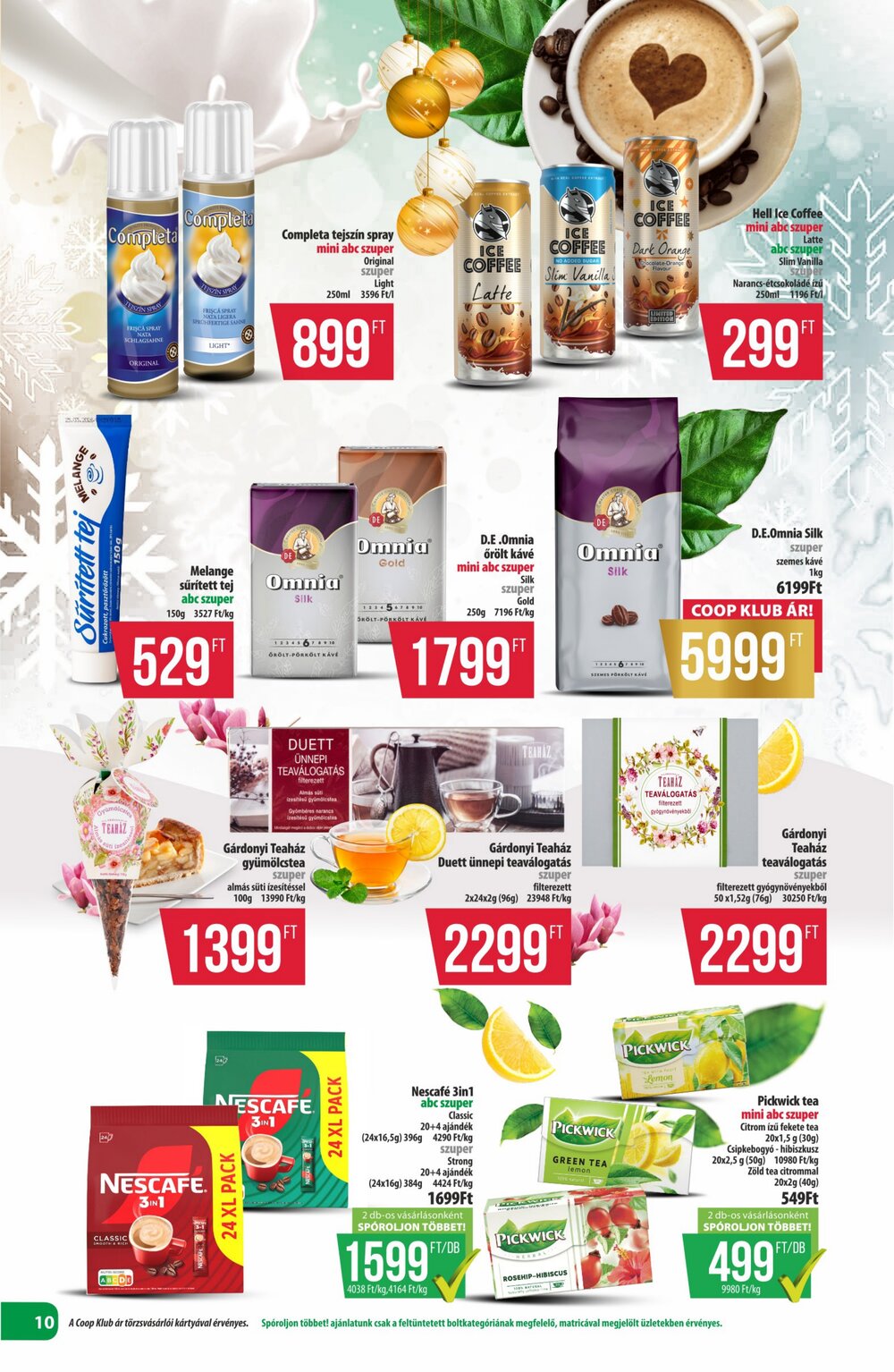 Coop akciós újság 2025.12.11-től - 10. oldal.