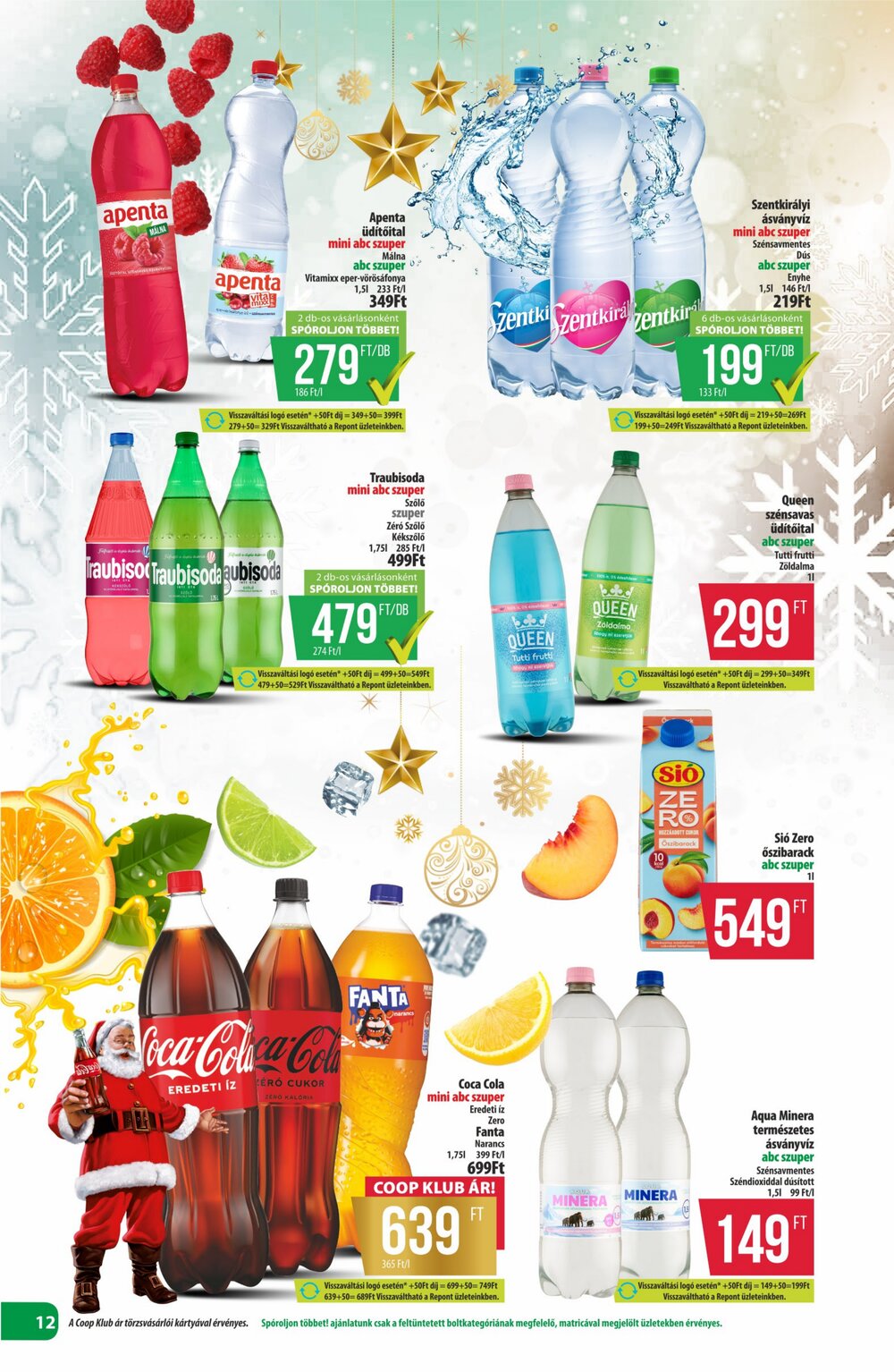 Coop akciós újság 2025.12.11-től - 12. oldal.