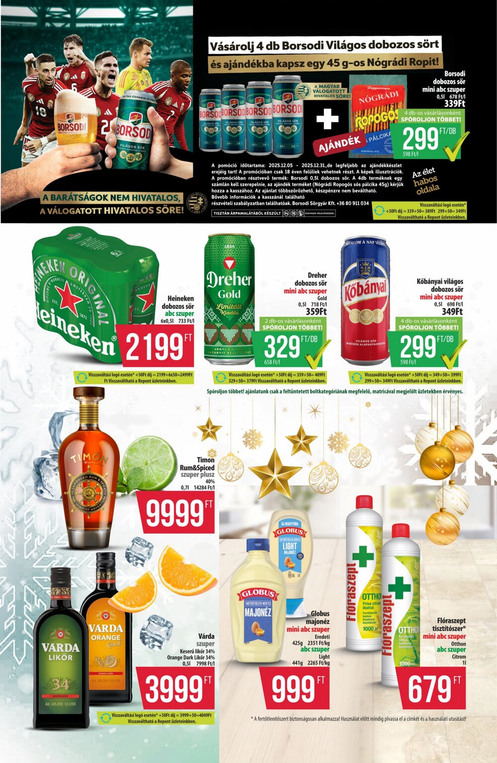 Coop akciós újság 2025.12.11-től - 13. oldal.