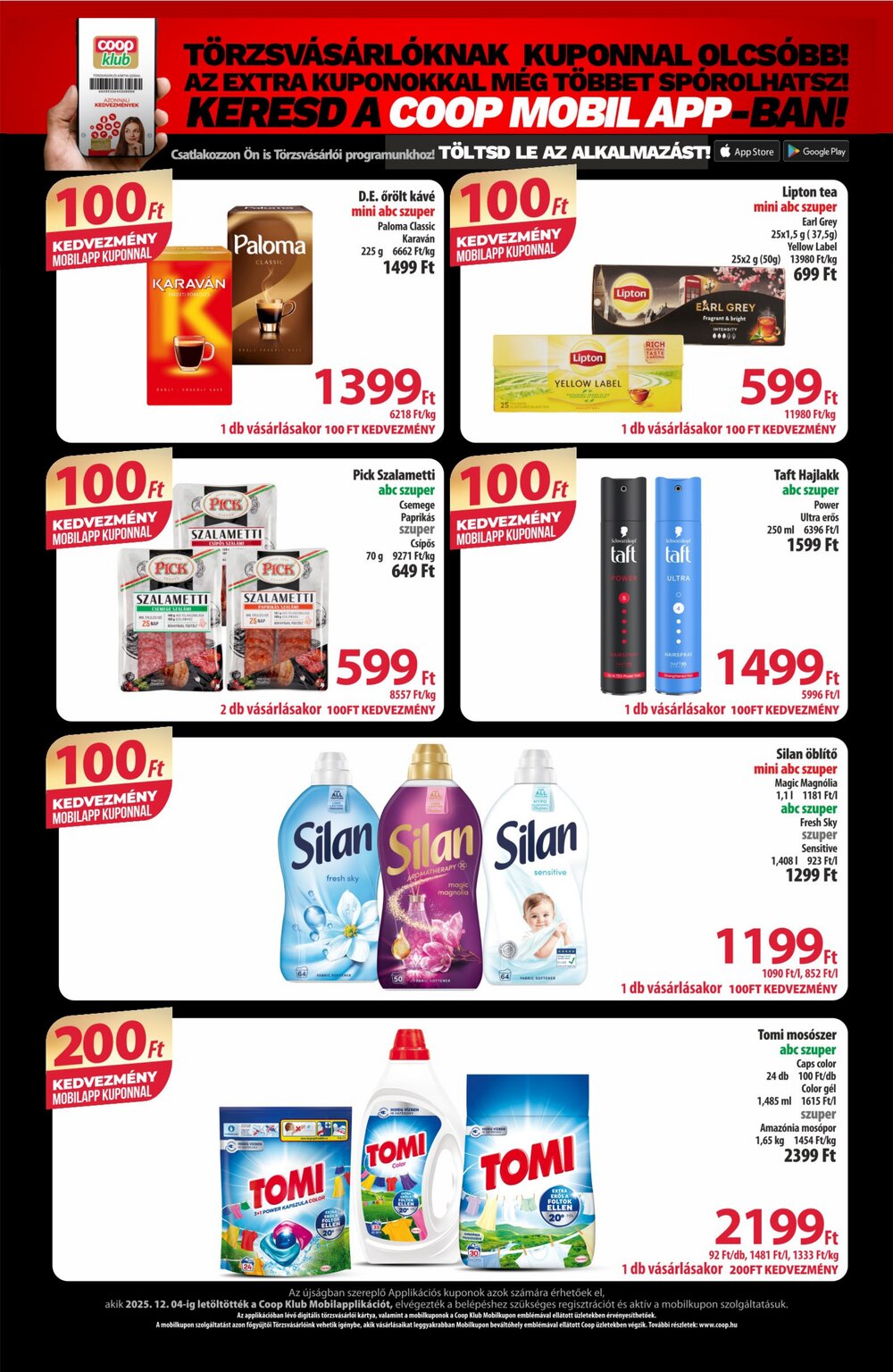 Coop akciós újság 2025.12.11-től - 16. oldal.
