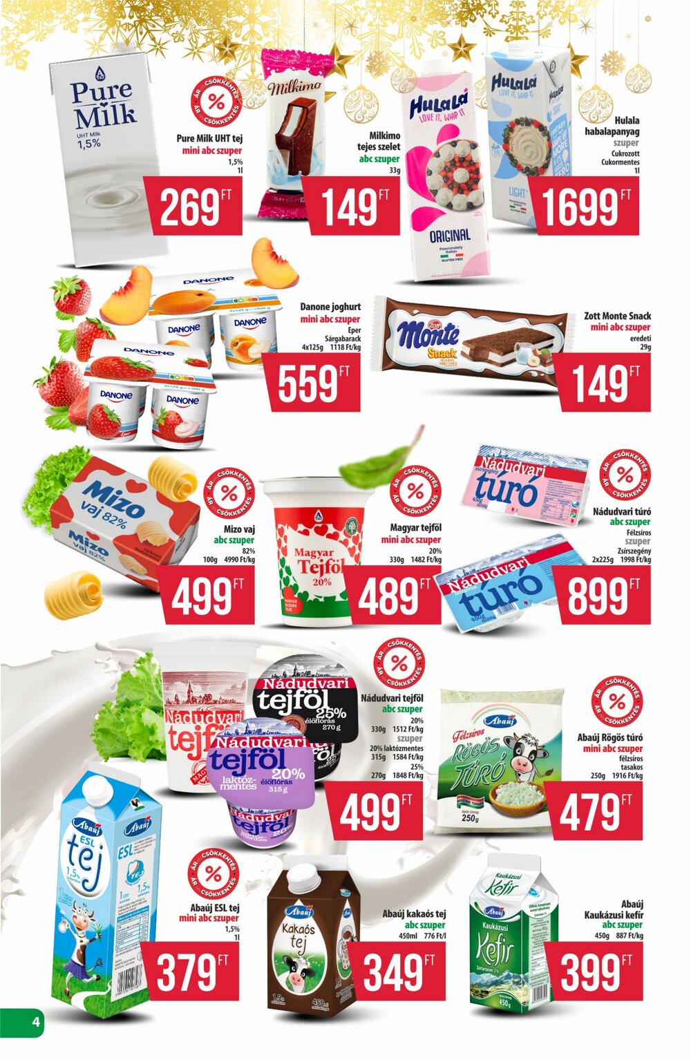 Coop akciós újság 2025.12.11-től - 4. oldal.