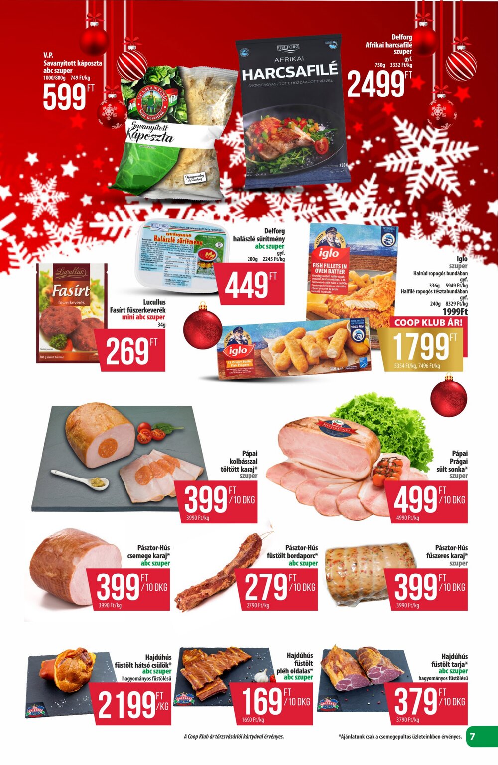 Coop akciós újság 2025.12.11-től - 7. oldal.