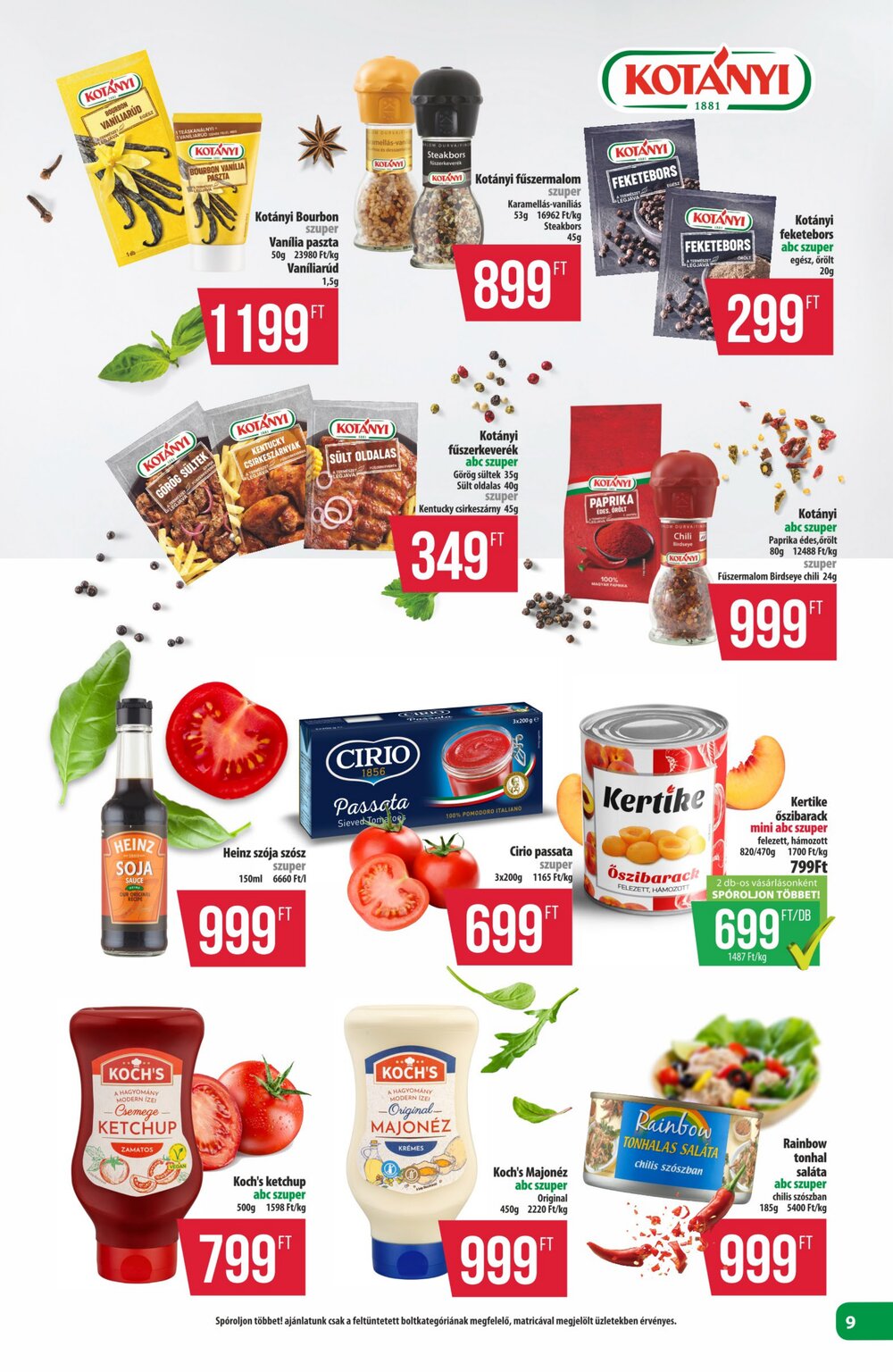 Coop akciós újság 2025.12.11-től - 9. oldal.