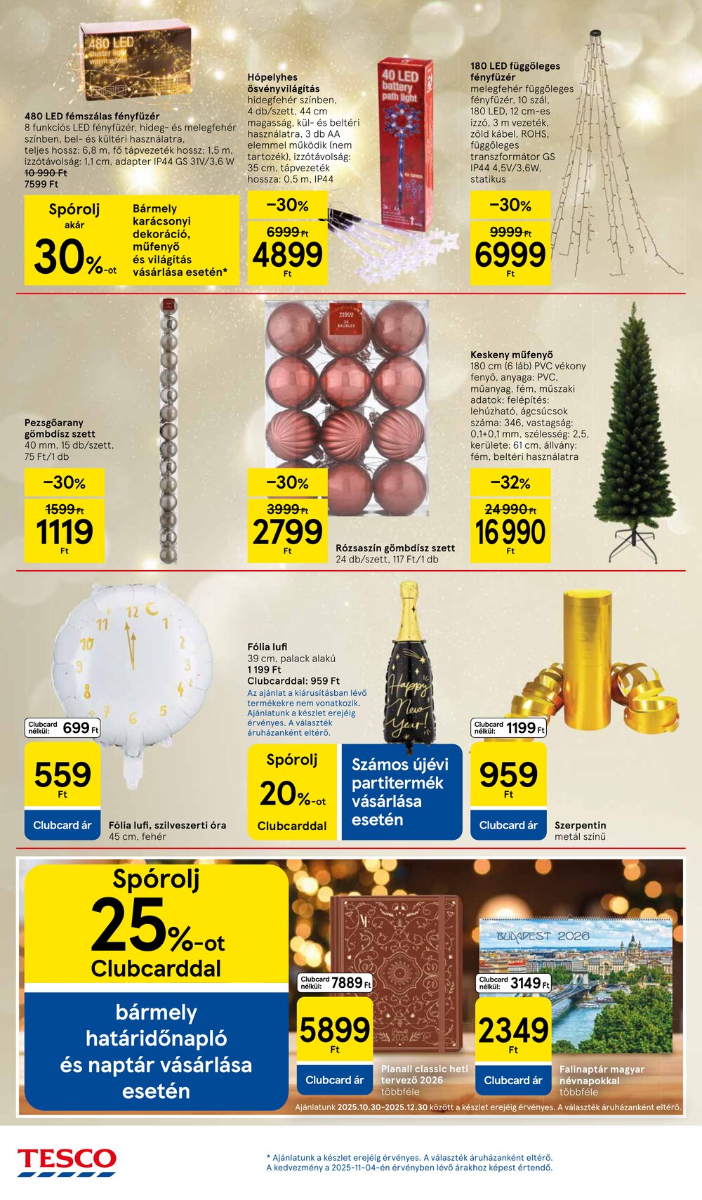 Tesco akciós újság 2025.12.11-től - 18. oldal.