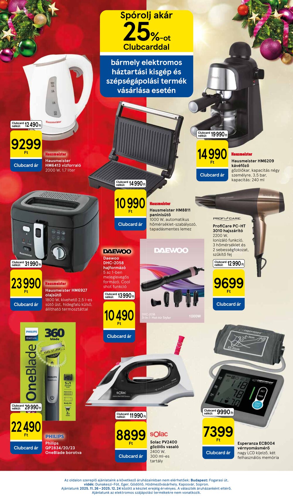 Tesco akciós újság 2025.12.11-től - 19. oldal.