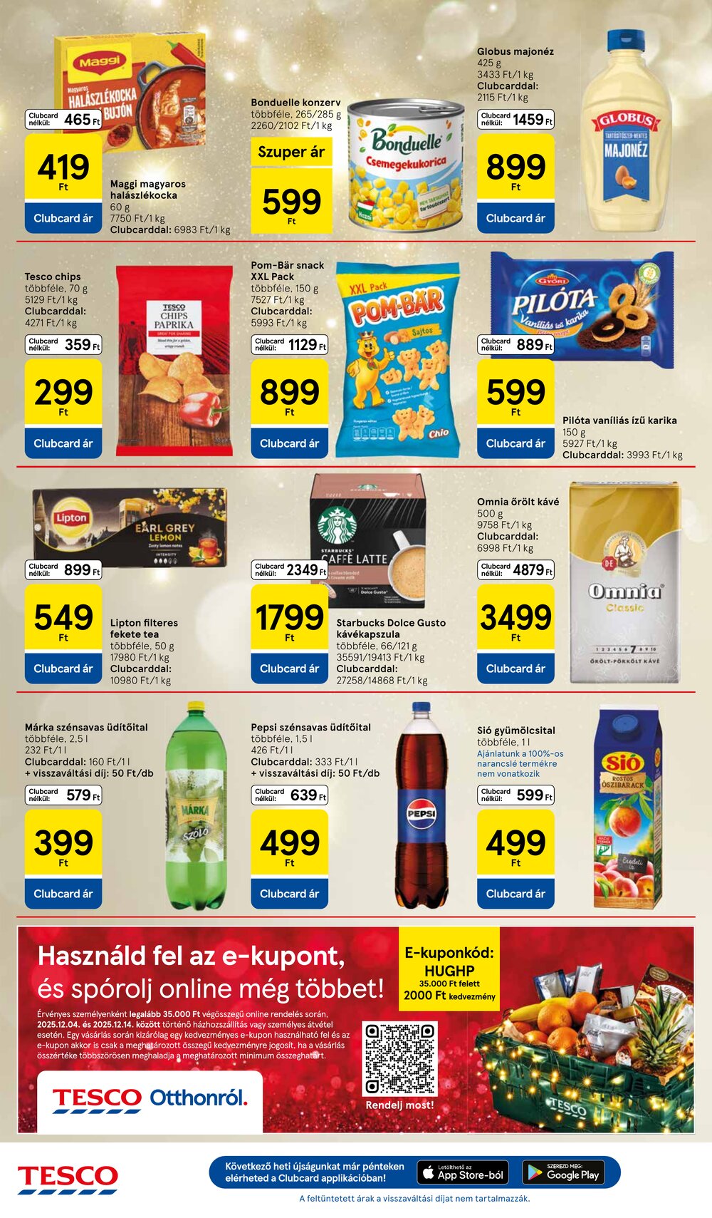 Tesco akciós újság 2025.12.11-től - 6. oldal.