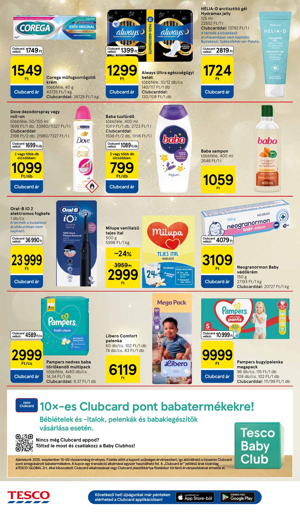 Tesco akciós újság 2025.12.11-től - 8. oldal.