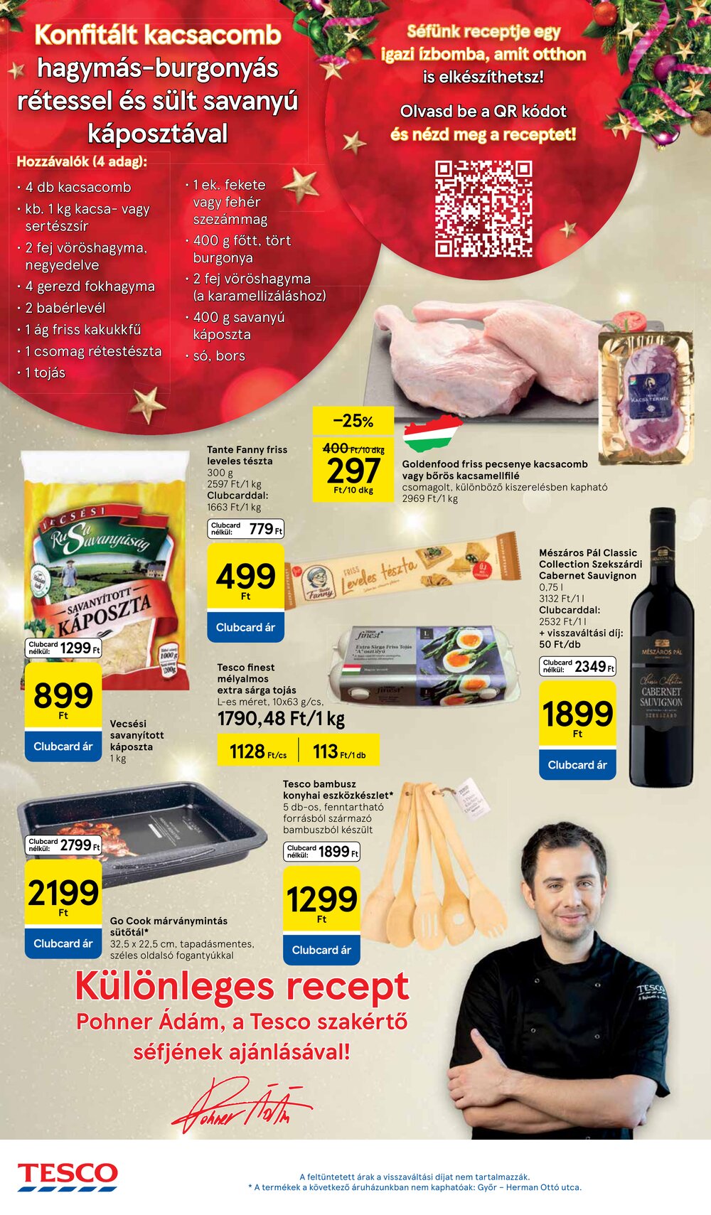 Tesco akciós újság 2025.12.11-től - 4. oldal.