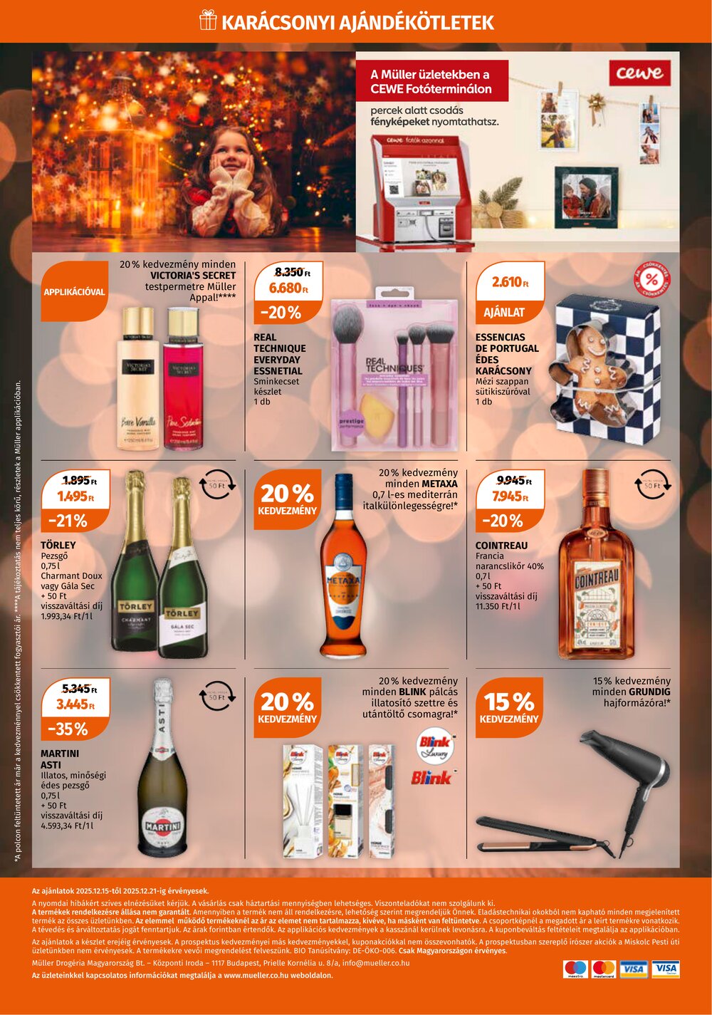 Müller drogéria akciós újság 2025.12.15-től - 12. oldal.