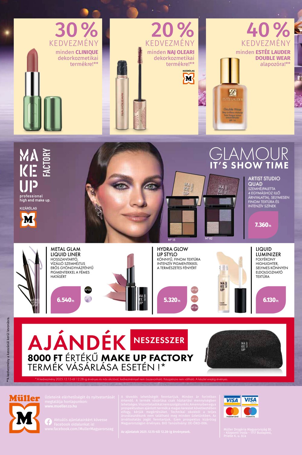 Müller drogéria akciós újság 2025.12.15-től - 4. oldal.