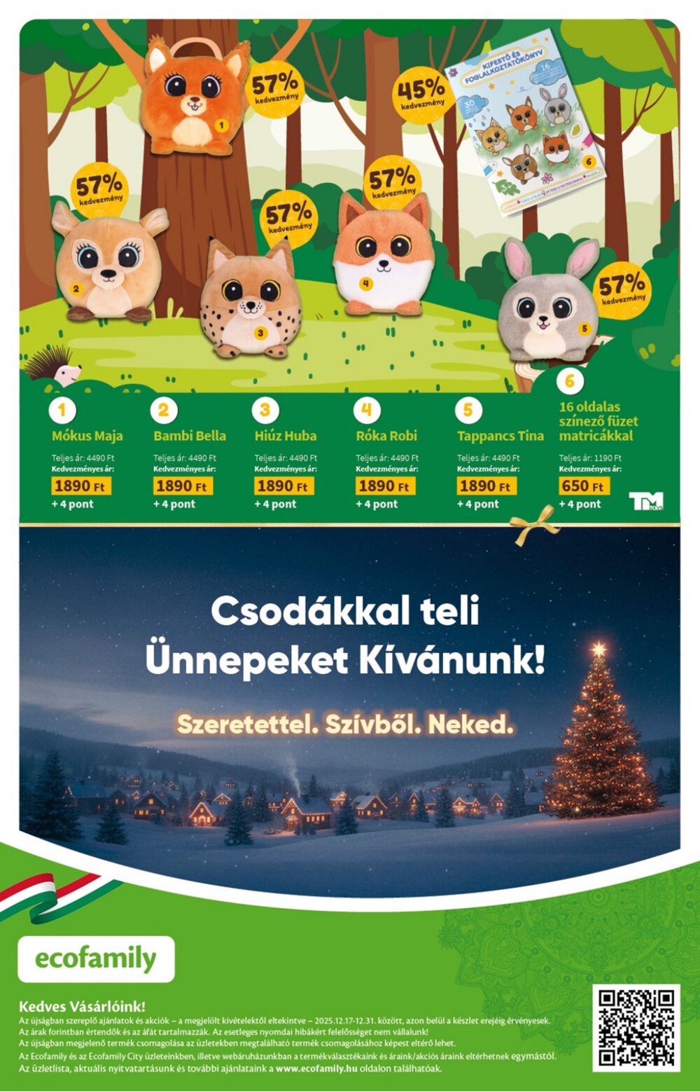 EcoFamily akciós újság 2025.12.17-től - 16. oldal.