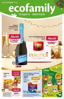 EcoFamily akciós újság 2025.12.17-től
