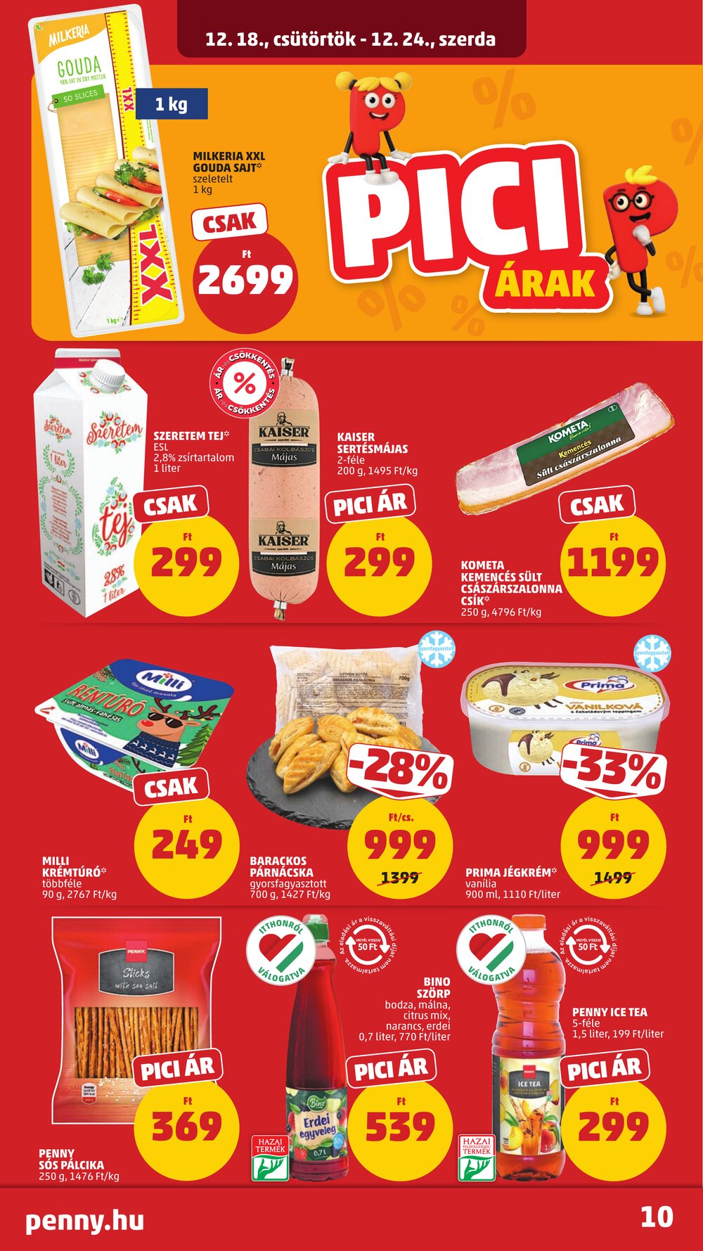 Penny Market akciós újság 2025.12.18-tól - 14. oldal.