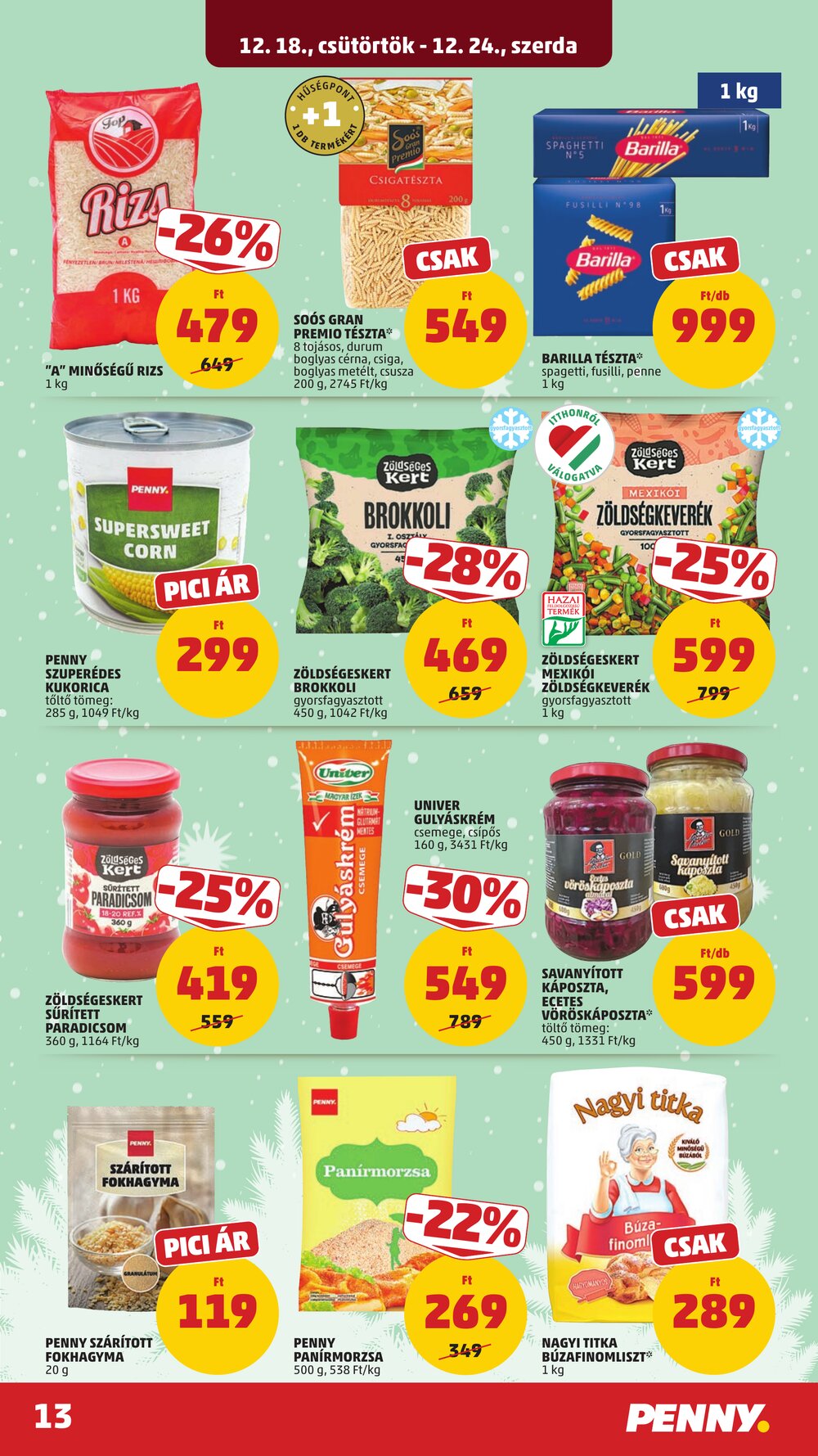 Penny Market akciós újság 2025.12.18-tól - 17. oldal.