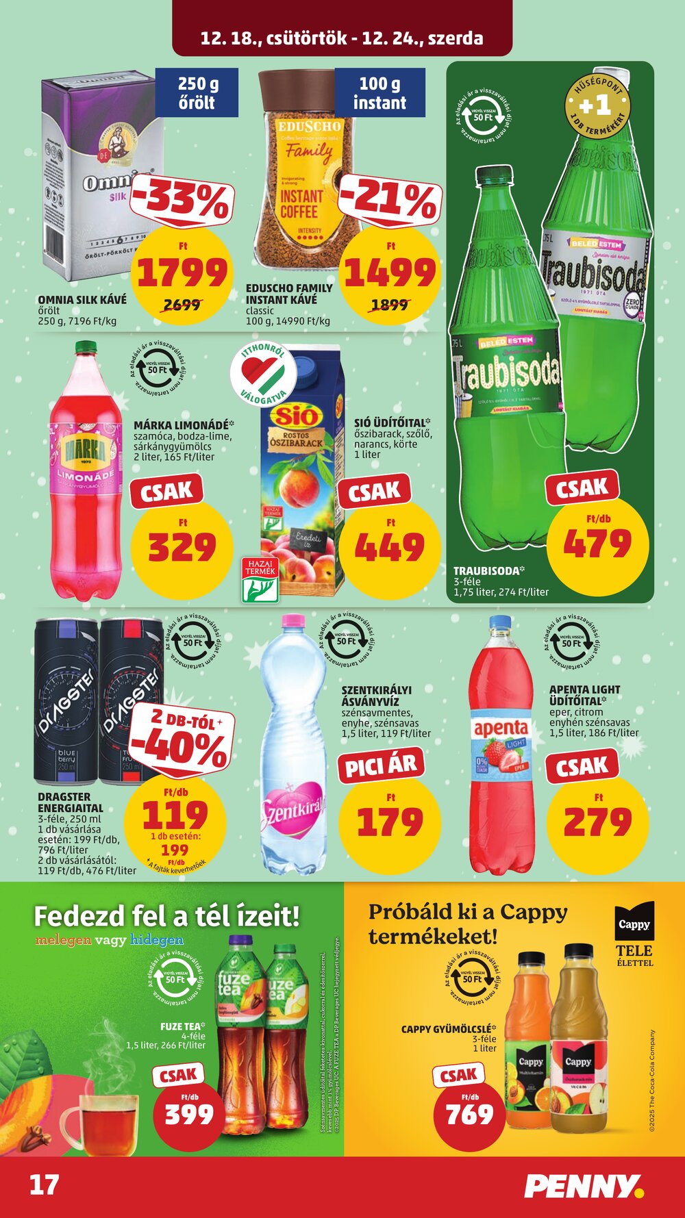 Penny Market akciós újság 2025.12.18-tól - 21. oldal.