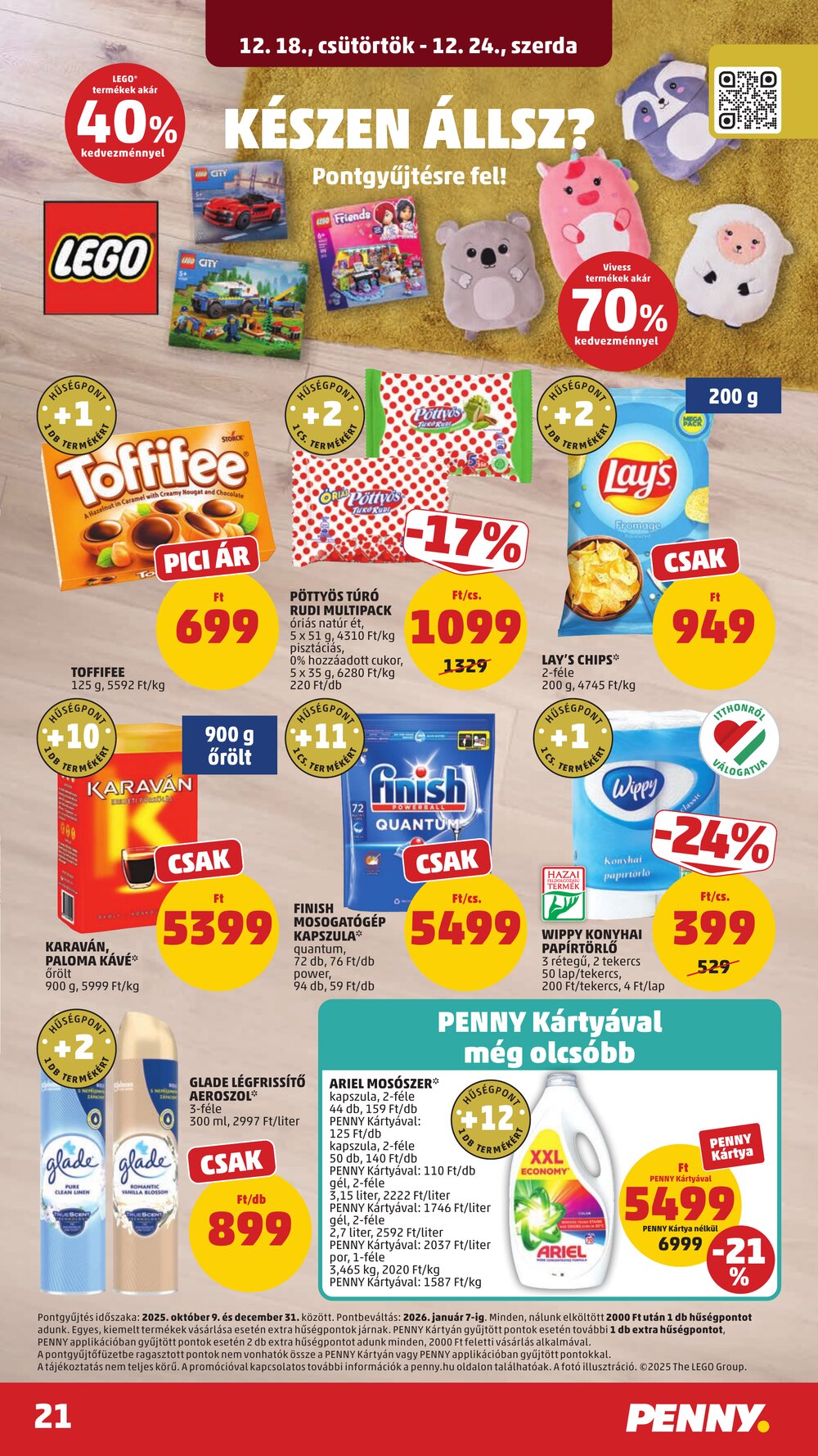 Penny Market akciós újság 2025.12.18-tól - 25. oldal.