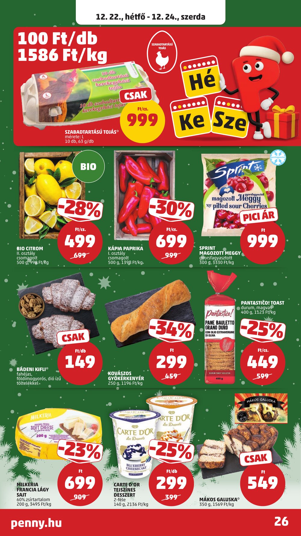 Penny Market akciós újság 2025.12.18-tól - 30. oldal.