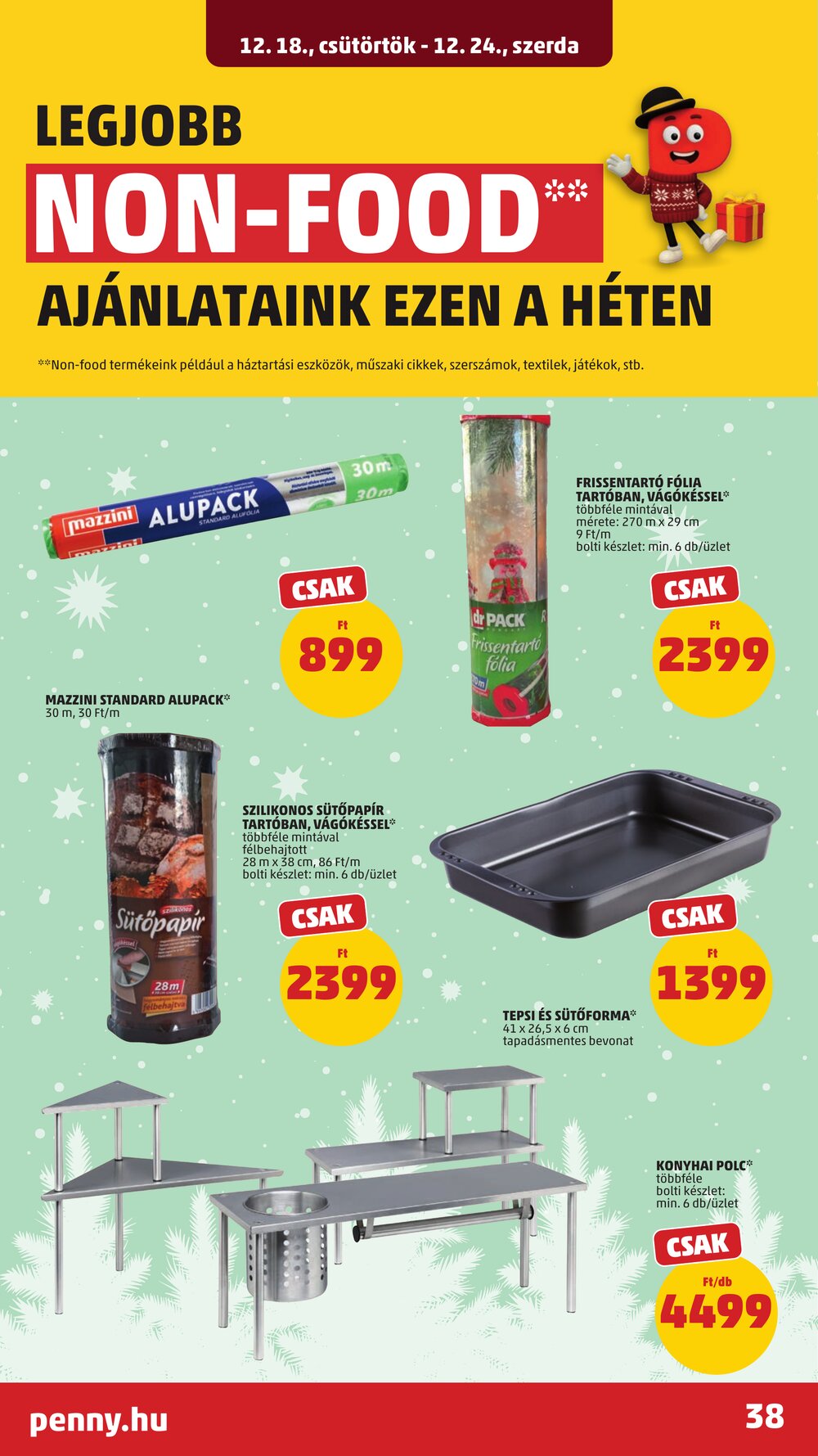 Penny Market akciós újság 2025.12.18-tól - 43. oldal.