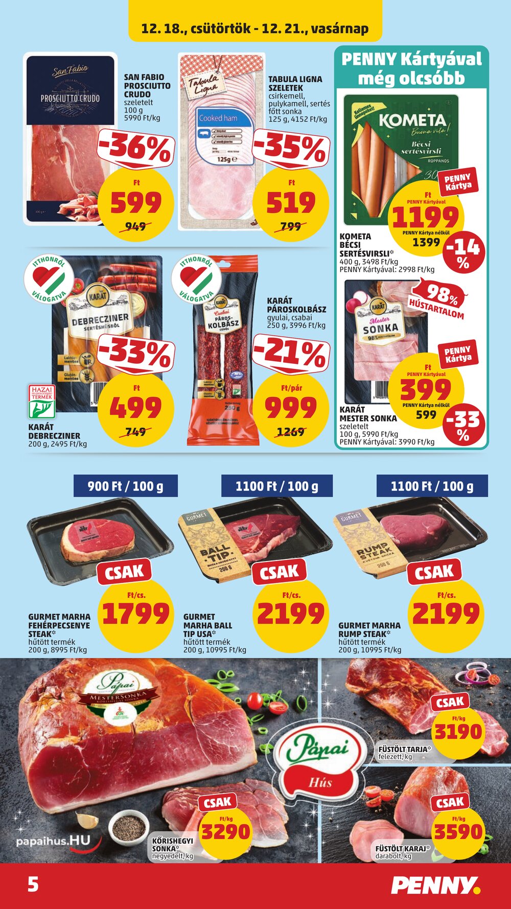 Penny Market akciós újság 2025.12.18-tól - 7. oldal.
