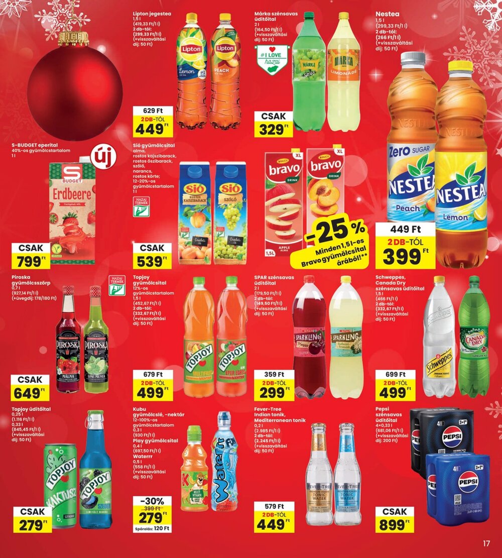 Interspar akciós újság 2025.12.18-tól - 17. oldal.